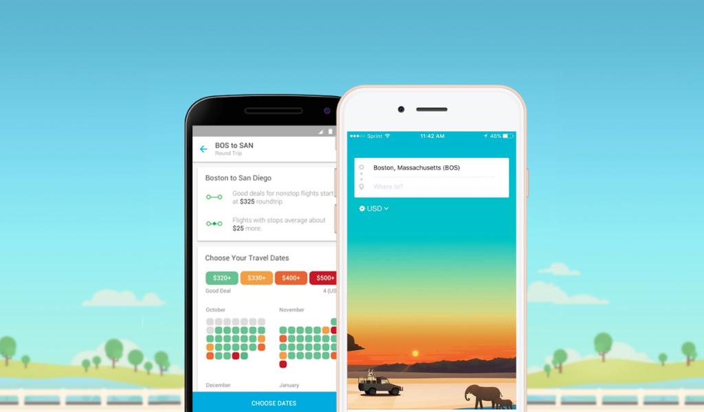 top 10 flight booking apps: hopper