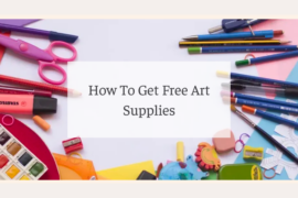How To Get Free Art Supplies