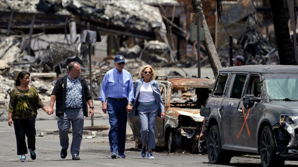 biden visits hawaii