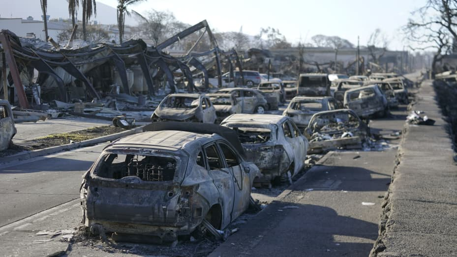 hawaii fire after math