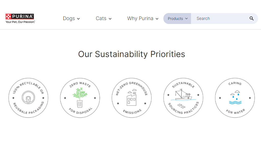 Purina ONE sustainability