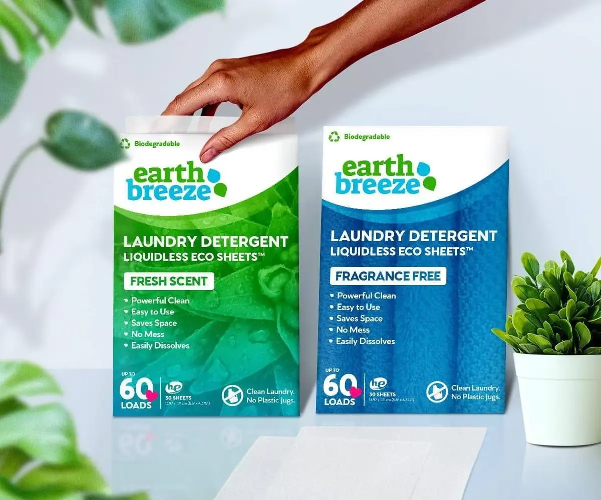 Earth breeze laundry detergent