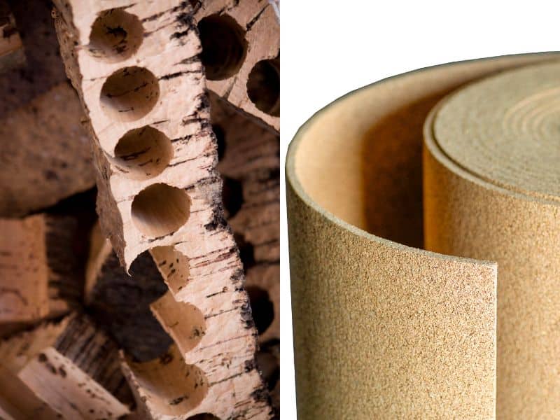 cork as building material