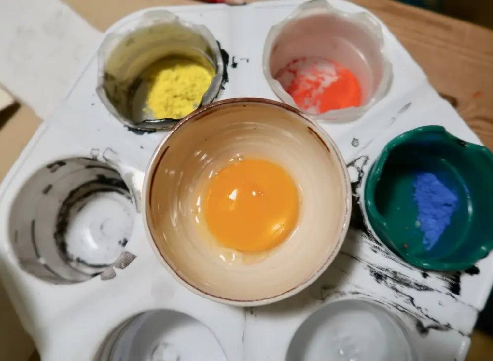 egg tempera 