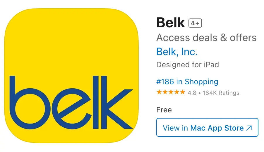 belk app 