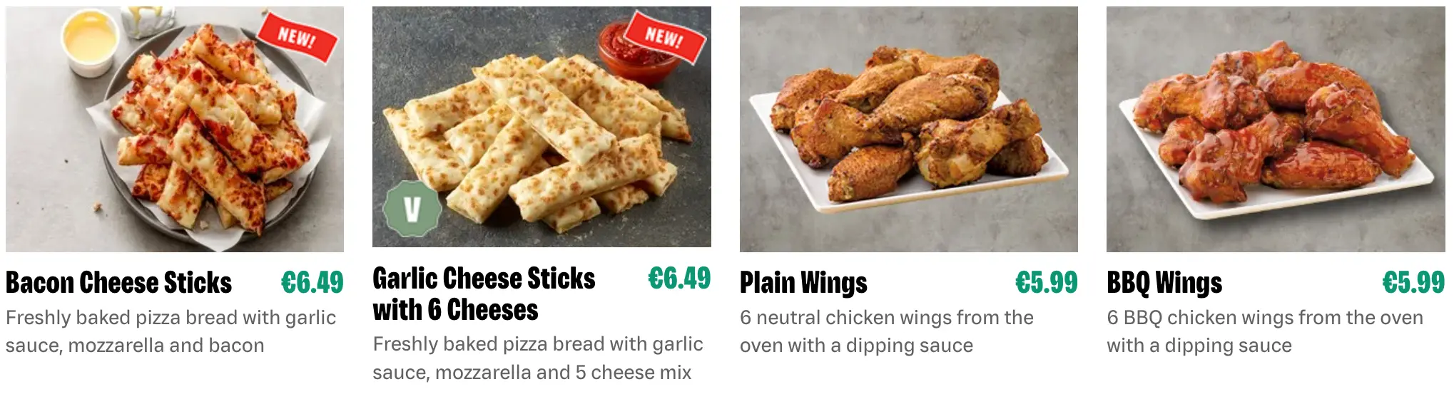 papa johns side dishes