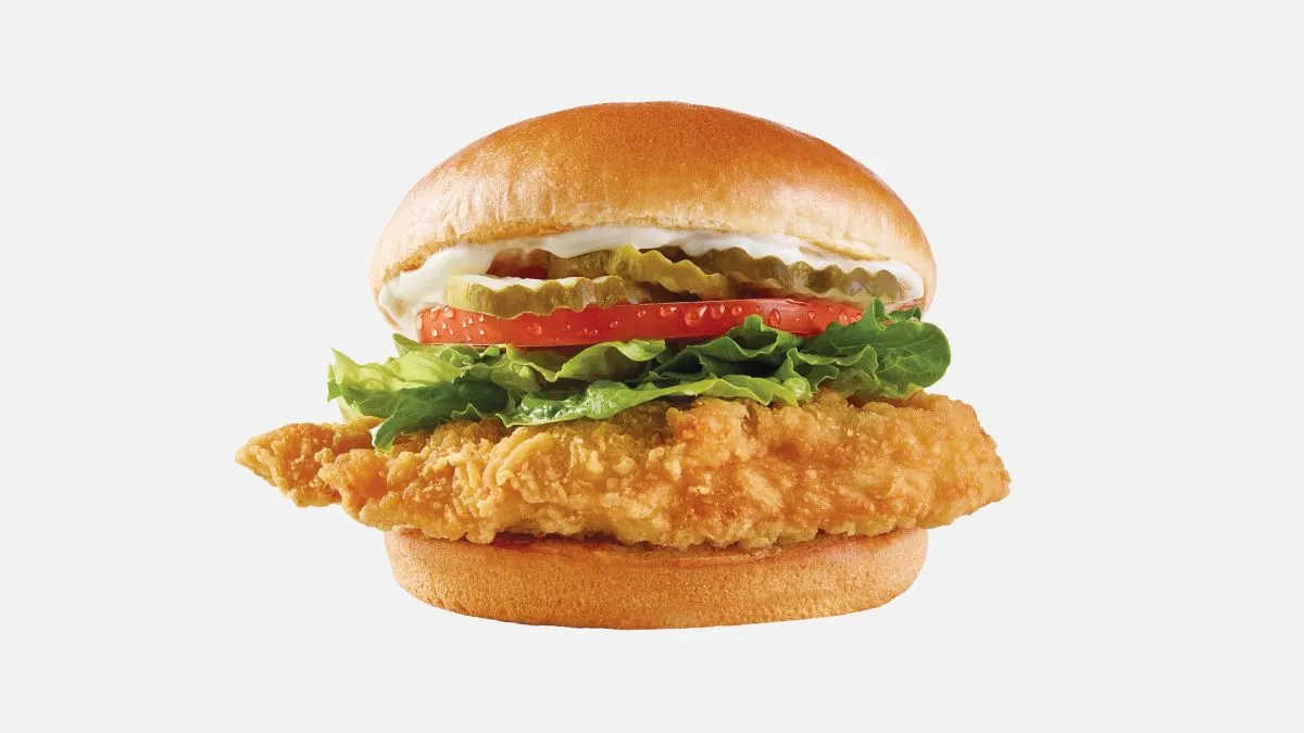 Crispy chicken sandwich 