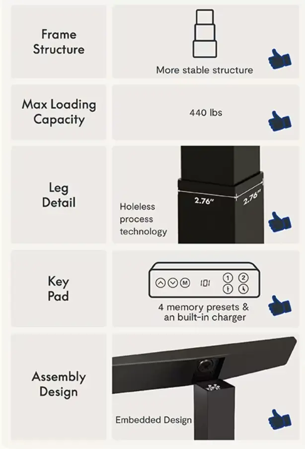 flexispot adjustment 