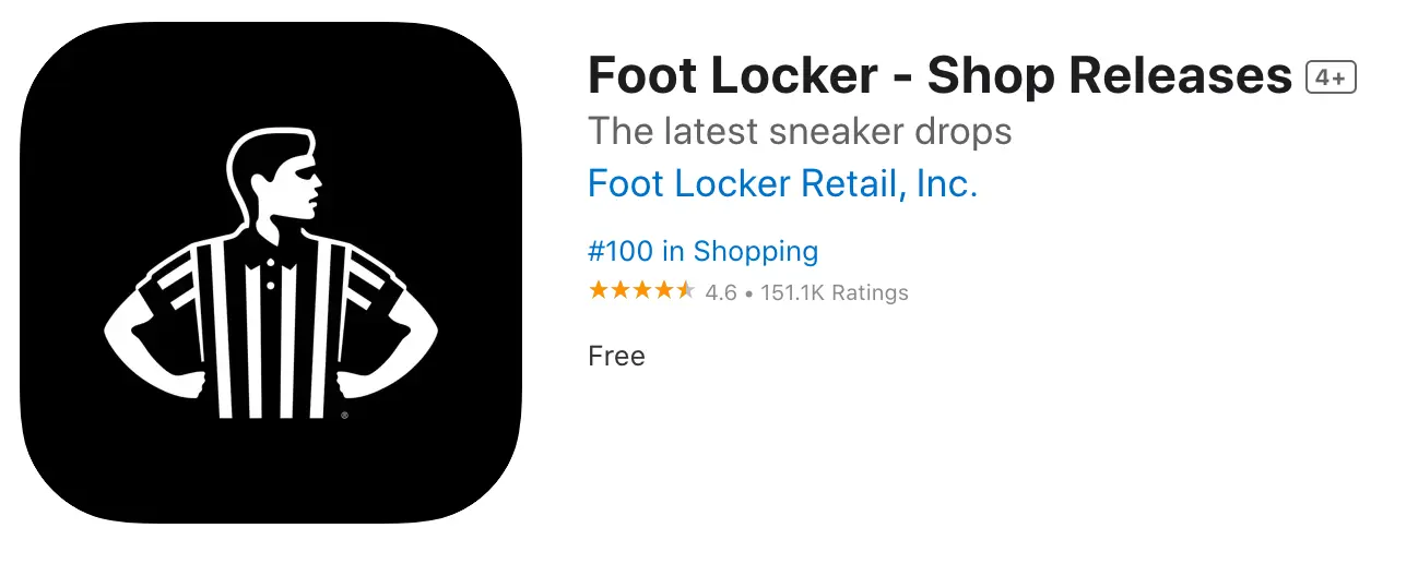 foot locker app