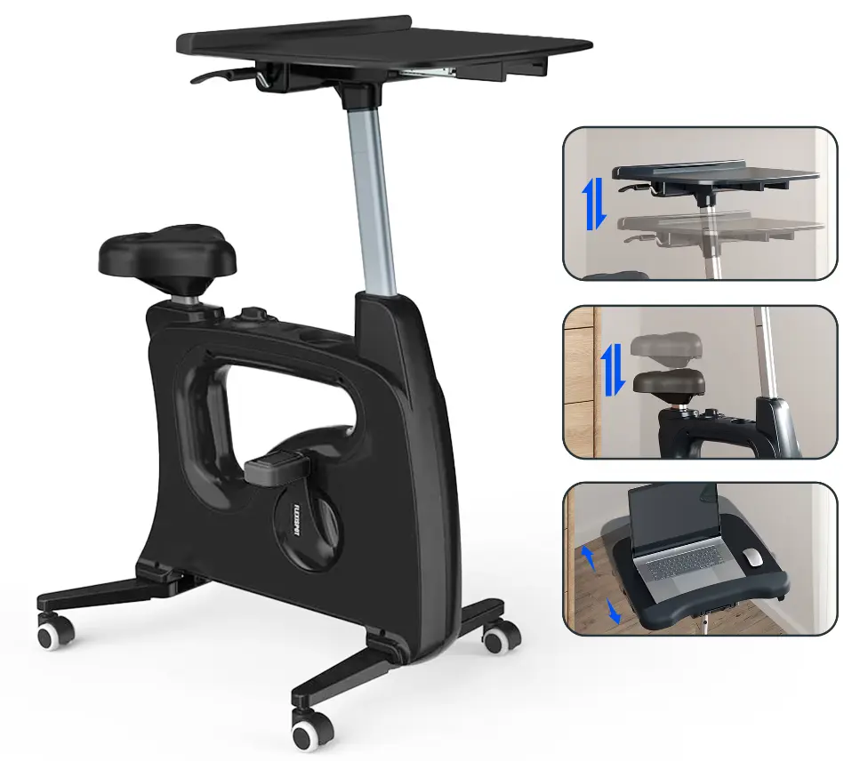 flexispot desk bike setup 